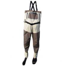 Breathable Fishing Chest Wader with Neoprene Socks from China